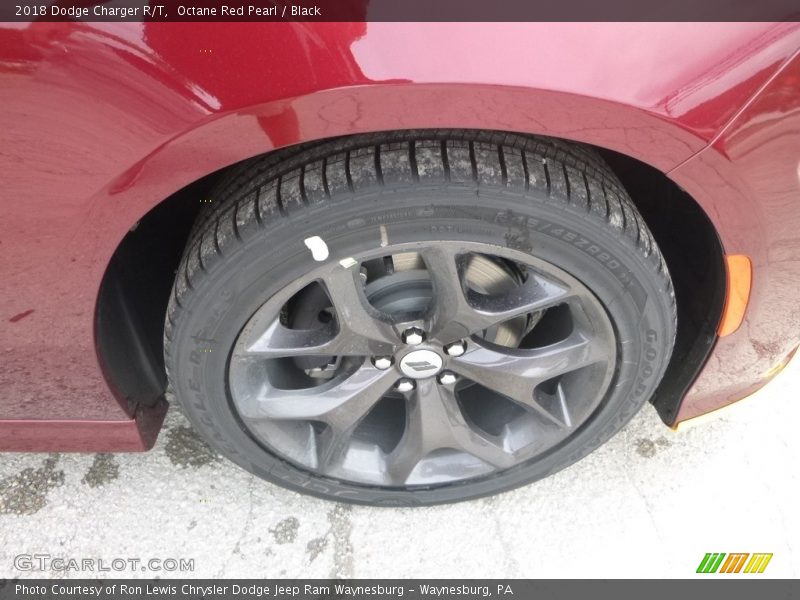 Octane Red Pearl / Black 2018 Dodge Charger R/T