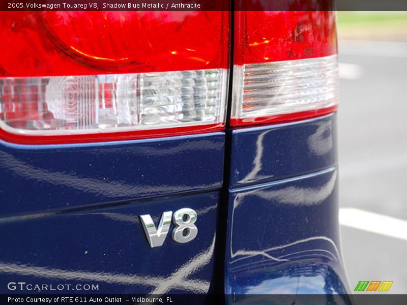 Shadow Blue Metallic / Anthracite 2005 Volkswagen Touareg V8