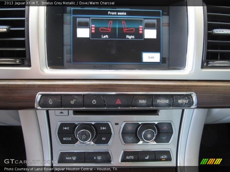 Stratus Grey Metallic / Dove/Warm Charcoal 2013 Jaguar XF I4 T