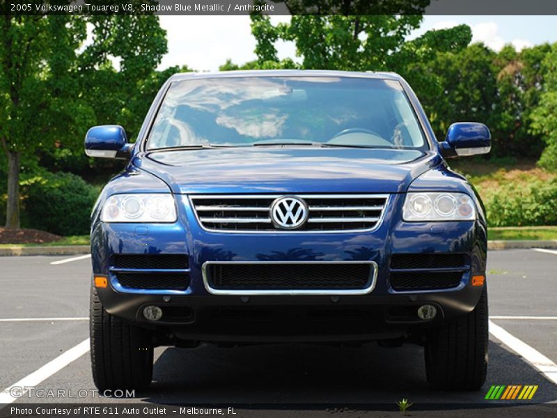 Shadow Blue Metallic / Anthracite 2005 Volkswagen Touareg V8