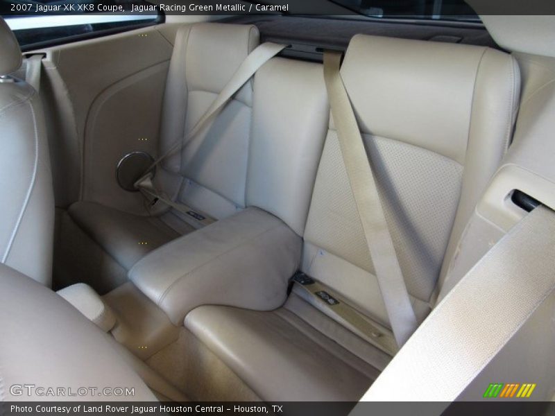 Jaguar Racing Green Metallic / Caramel 2007 Jaguar XK XK8 Coupe