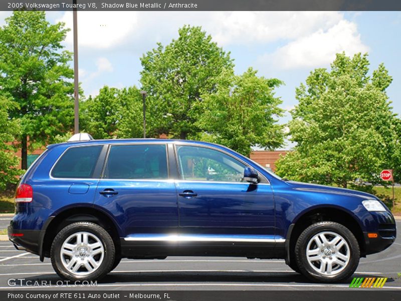 Shadow Blue Metallic / Anthracite 2005 Volkswagen Touareg V8