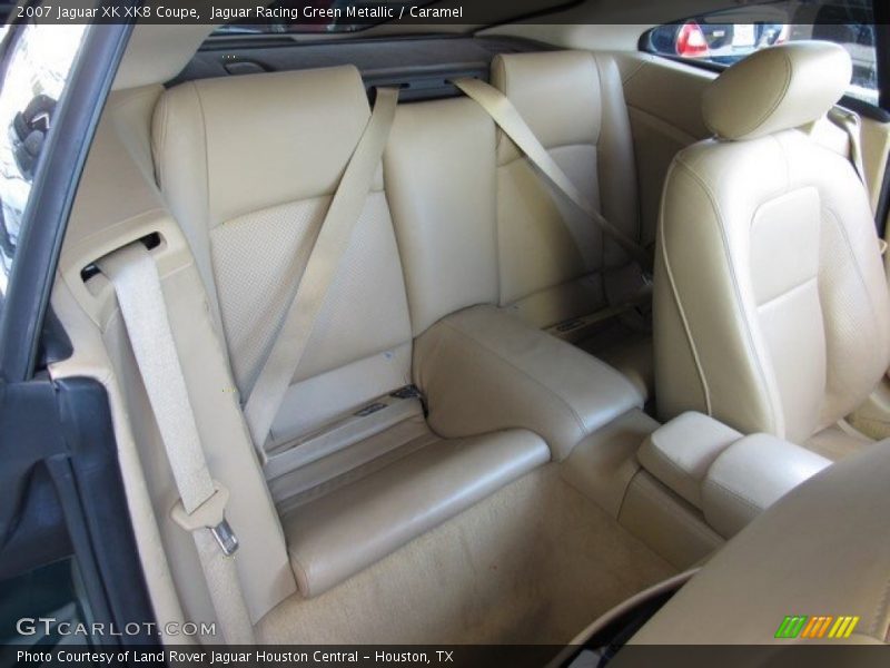 Jaguar Racing Green Metallic / Caramel 2007 Jaguar XK XK8 Coupe