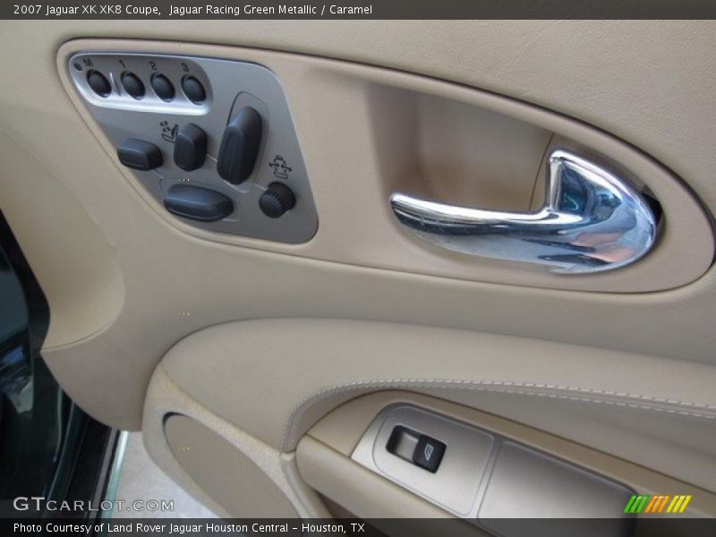 Jaguar Racing Green Metallic / Caramel 2007 Jaguar XK XK8 Coupe