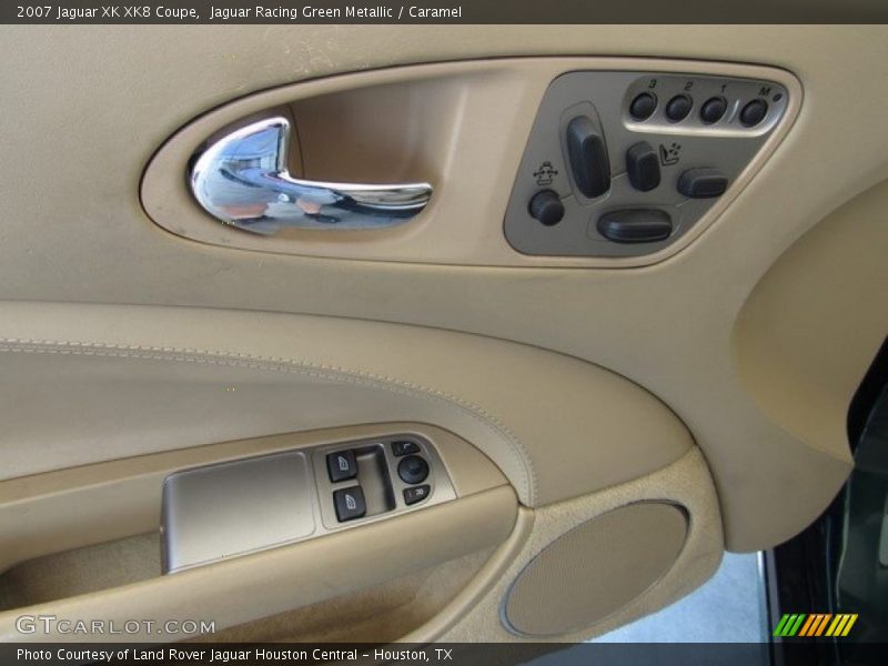 Jaguar Racing Green Metallic / Caramel 2007 Jaguar XK XK8 Coupe