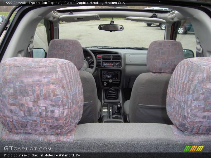 Purple Graphite Metallic / Medium Gray 1999 Chevrolet Tracker Soft Top 4x4