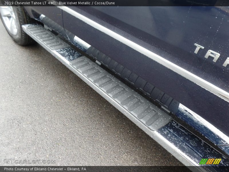Blue Velvet Metallic / Cocoa/Dune 2019 Chevrolet Tahoe LT 4WD