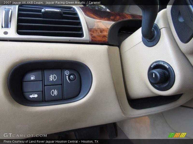Jaguar Racing Green Metallic / Caramel 2007 Jaguar XK XK8 Coupe