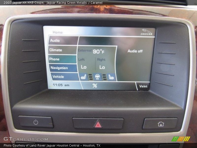 Jaguar Racing Green Metallic / Caramel 2007 Jaguar XK XK8 Coupe