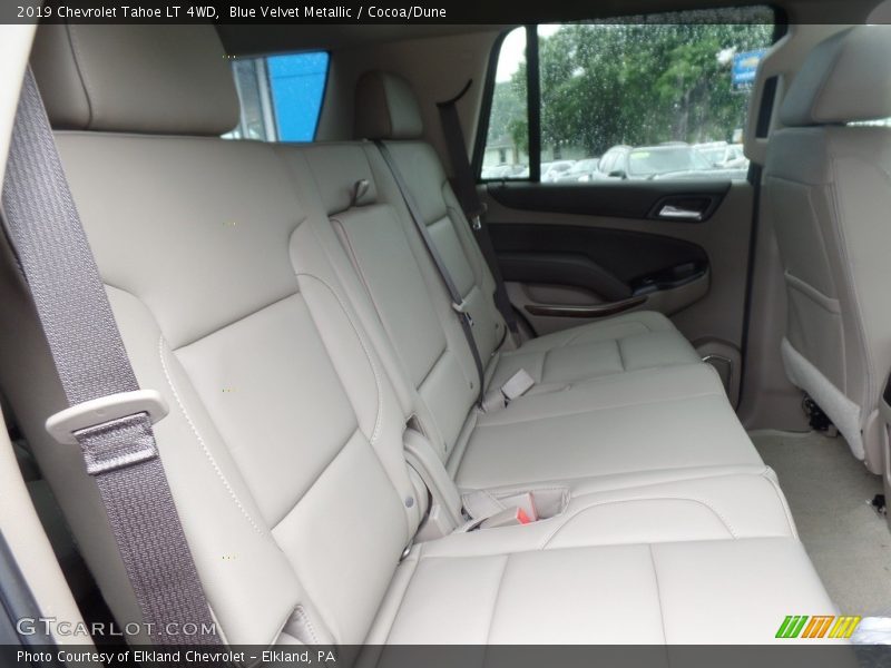 Rear Seat of 2019 Tahoe LT 4WD