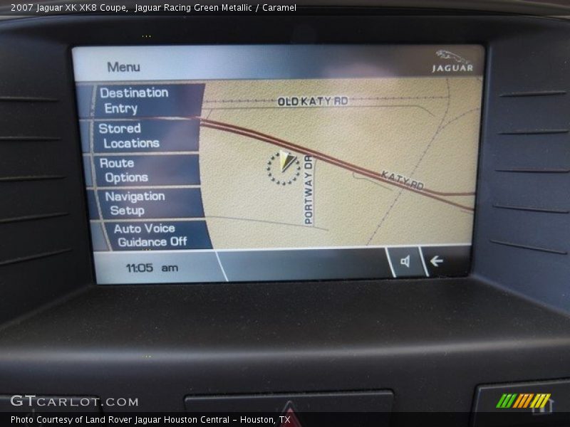 Jaguar Racing Green Metallic / Caramel 2007 Jaguar XK XK8 Coupe