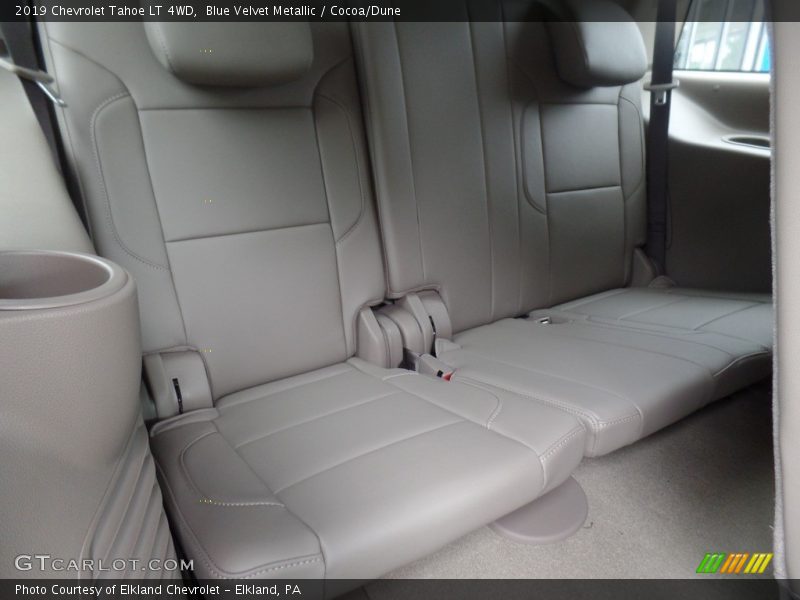 Rear Seat of 2019 Tahoe LT 4WD