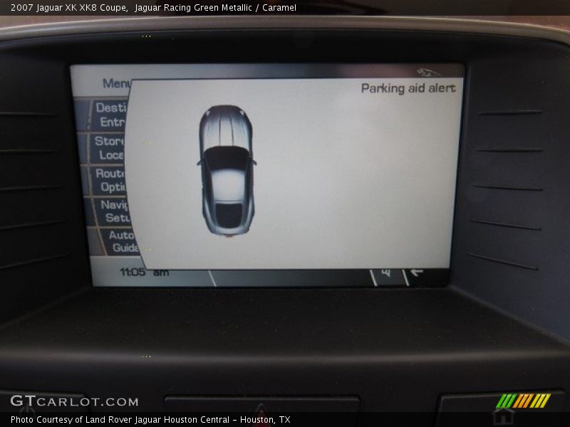 Jaguar Racing Green Metallic / Caramel 2007 Jaguar XK XK8 Coupe