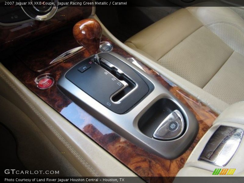Jaguar Racing Green Metallic / Caramel 2007 Jaguar XK XK8 Coupe