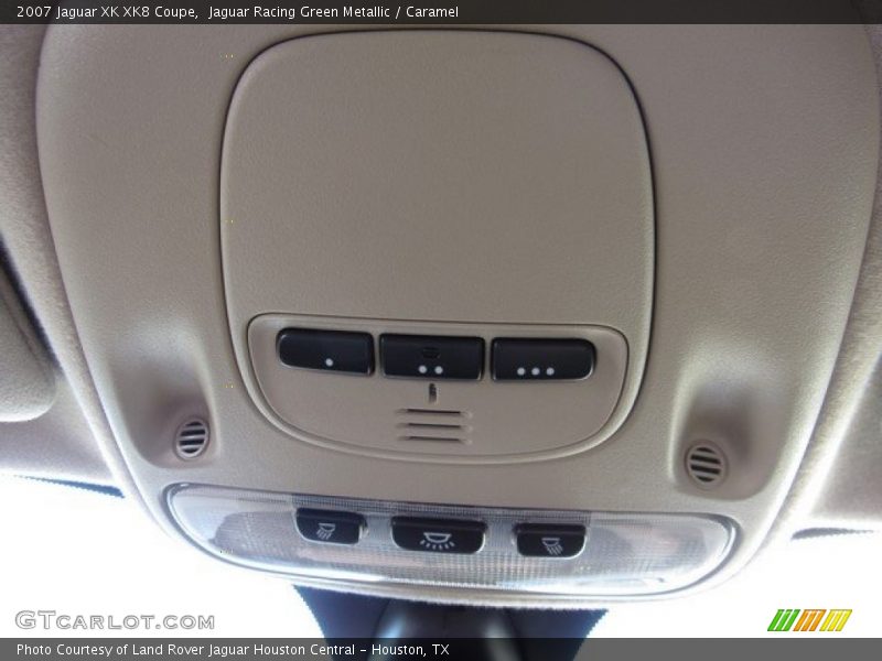 Jaguar Racing Green Metallic / Caramel 2007 Jaguar XK XK8 Coupe