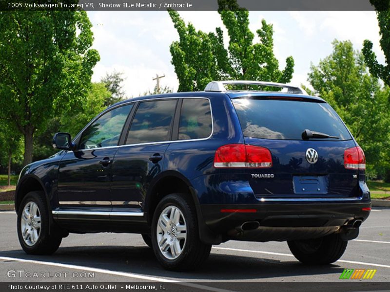 Shadow Blue Metallic / Anthracite 2005 Volkswagen Touareg V8