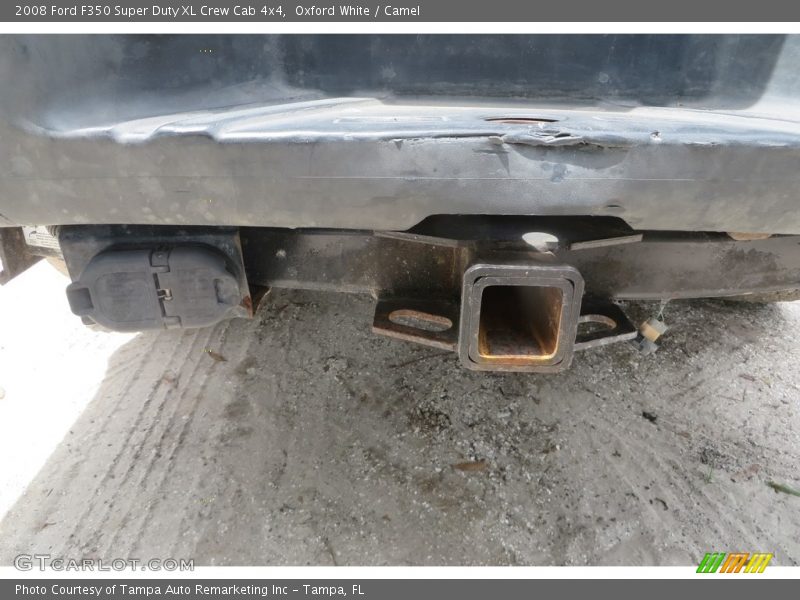 Oxford White / Camel 2008 Ford F350 Super Duty XL Crew Cab 4x4