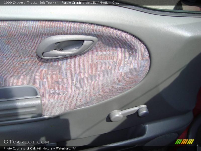 Purple Graphite Metallic / Medium Gray 1999 Chevrolet Tracker Soft Top 4x4
