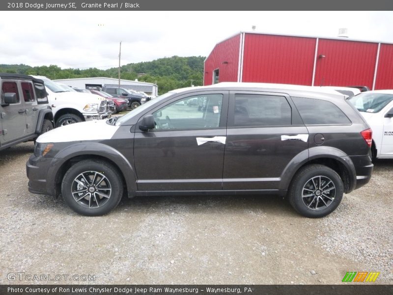 Granite Pearl / Black 2018 Dodge Journey SE