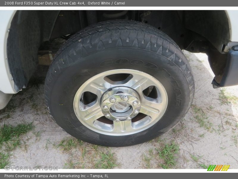 Oxford White / Camel 2008 Ford F350 Super Duty XL Crew Cab 4x4