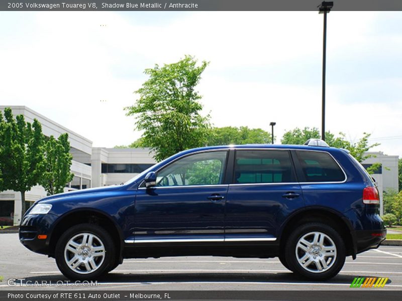 Shadow Blue Metallic / Anthracite 2005 Volkswagen Touareg V8