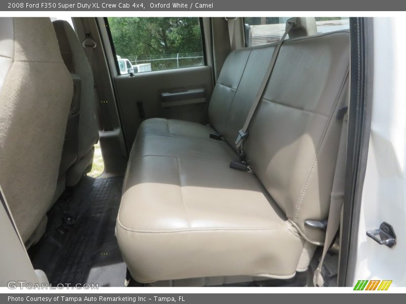 Oxford White / Camel 2008 Ford F350 Super Duty XL Crew Cab 4x4