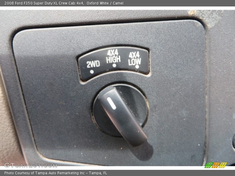 Oxford White / Camel 2008 Ford F350 Super Duty XL Crew Cab 4x4