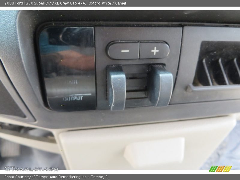 Oxford White / Camel 2008 Ford F350 Super Duty XL Crew Cab 4x4