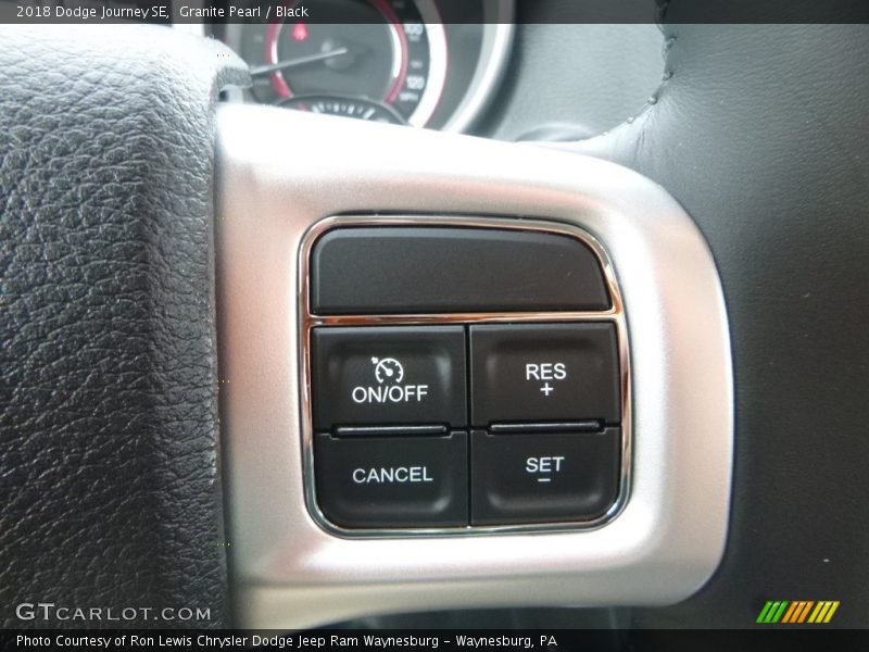 Granite Pearl / Black 2018 Dodge Journey SE
