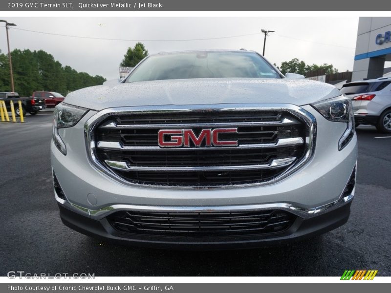 Quicksilver Metallic / Jet Black 2019 GMC Terrain SLT