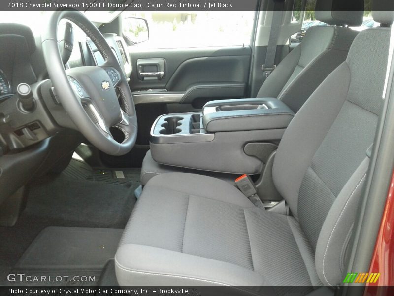 Cajun Red Tintcoat / Jet Black 2018 Chevrolet Silverado 1500 LT Double Cab