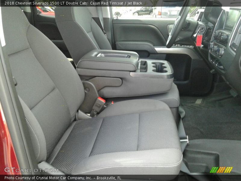 Cajun Red Tintcoat / Jet Black 2018 Chevrolet Silverado 1500 LT Double Cab