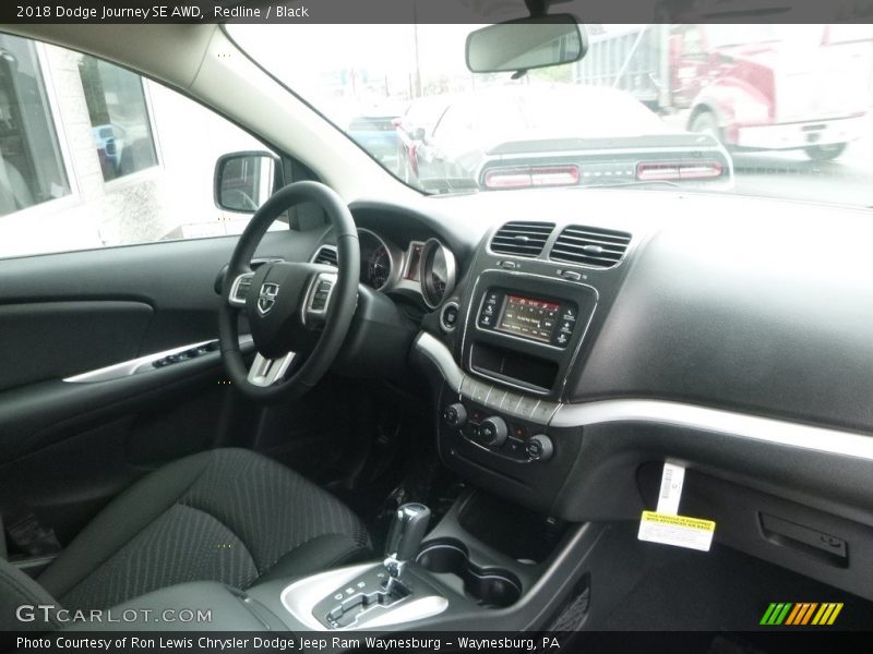 Redline / Black 2018 Dodge Journey SE AWD