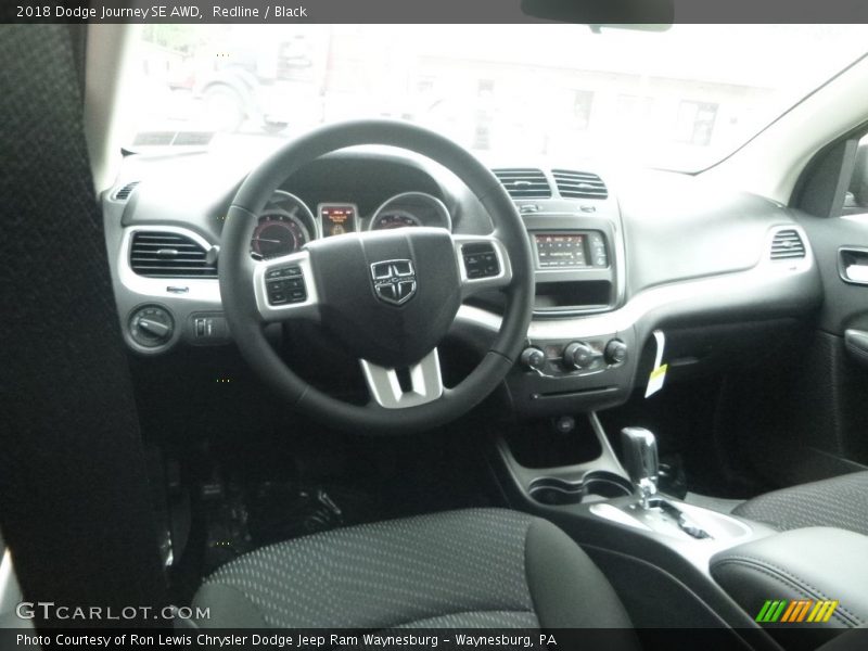 Redline / Black 2018 Dodge Journey SE AWD