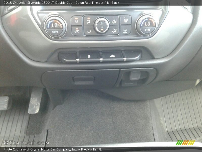 Cajun Red Tintcoat / Jet Black 2018 Chevrolet Silverado 1500 LT Double Cab