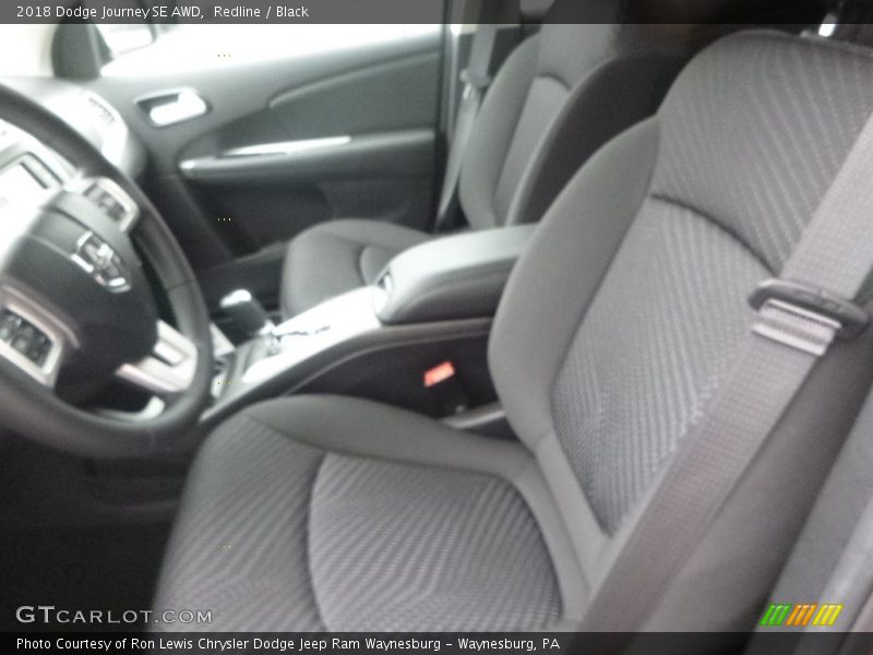 Redline / Black 2018 Dodge Journey SE AWD
