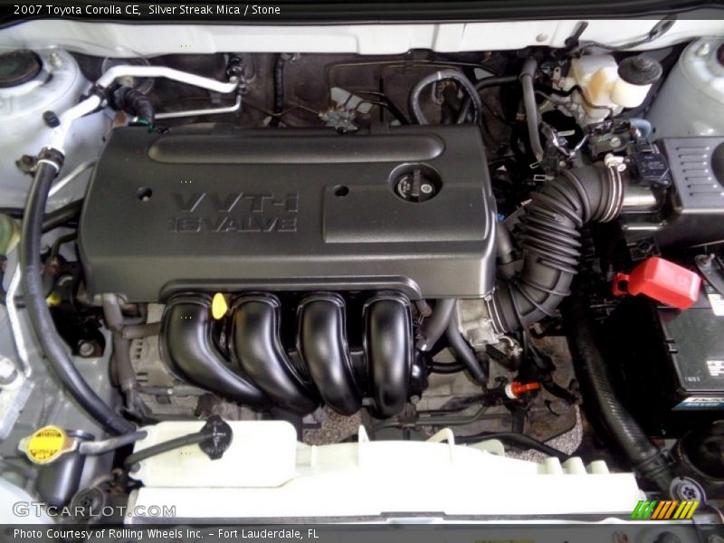 Silver Streak Mica / Stone 2007 Toyota Corolla CE