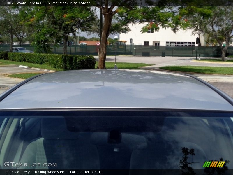 Silver Streak Mica / Stone 2007 Toyota Corolla CE