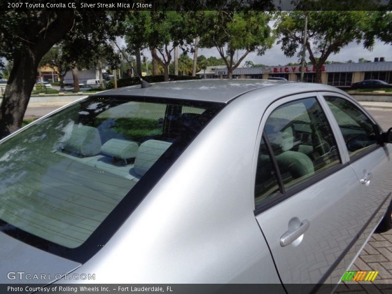 Silver Streak Mica / Stone 2007 Toyota Corolla CE