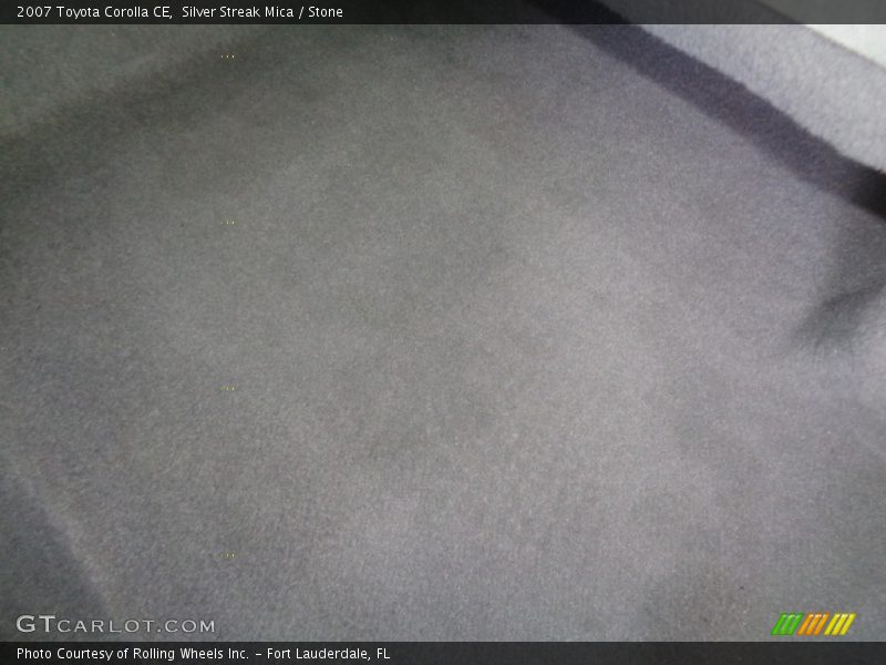 Silver Streak Mica / Stone 2007 Toyota Corolla CE
