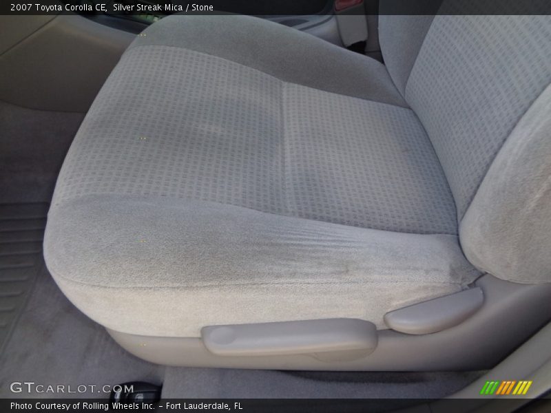 Silver Streak Mica / Stone 2007 Toyota Corolla CE