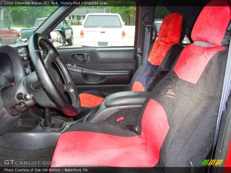 Victory Red / Graphite Gray 2000 Chevrolet Blazer ZR2 4x4