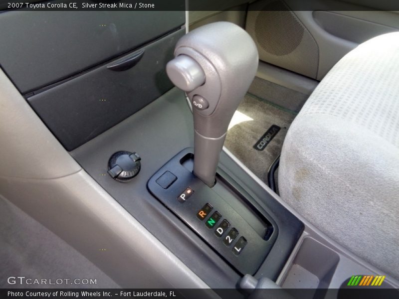 Silver Streak Mica / Stone 2007 Toyota Corolla CE