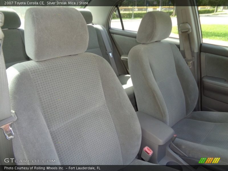 Silver Streak Mica / Stone 2007 Toyota Corolla CE