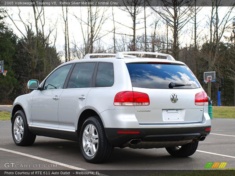 Reflex Silver Metallic / Kristal Grey 2005 Volkswagen Touareg V8