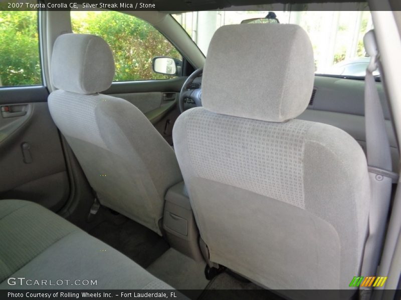 Silver Streak Mica / Stone 2007 Toyota Corolla CE