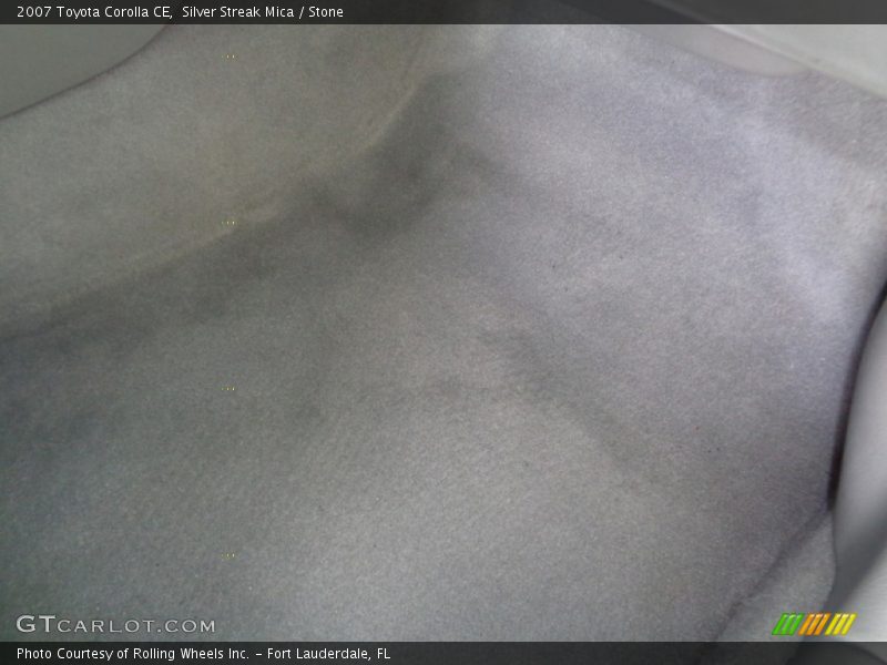 Silver Streak Mica / Stone 2007 Toyota Corolla CE