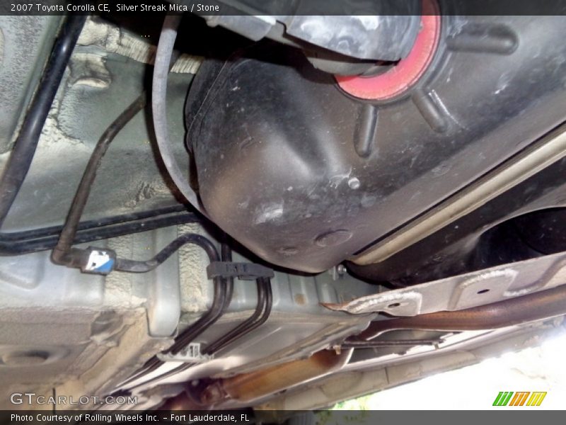 Silver Streak Mica / Stone 2007 Toyota Corolla CE