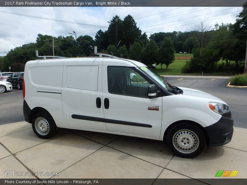 Bright White / Black 2017 Ram ProMaster City Tradesman Cargo Van