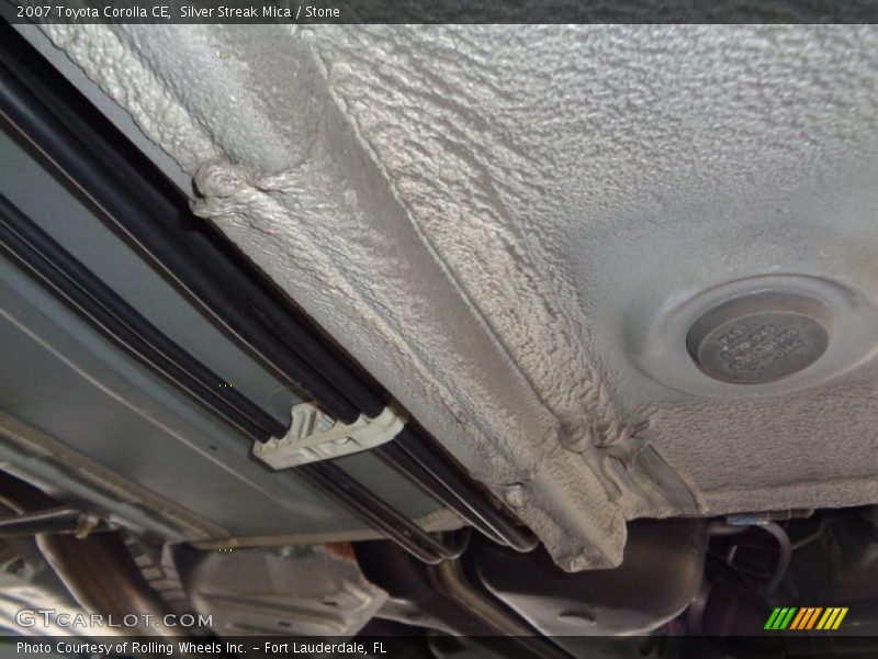 Silver Streak Mica / Stone 2007 Toyota Corolla CE